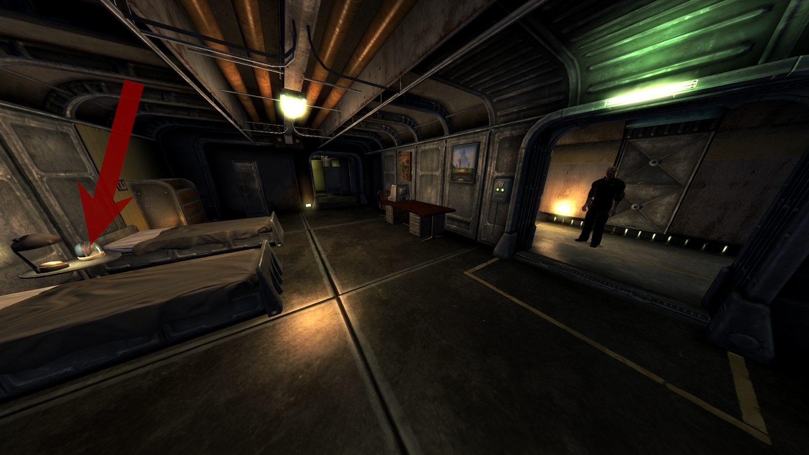 Snowglobe on the nightstand | Fallout: New Vegas
