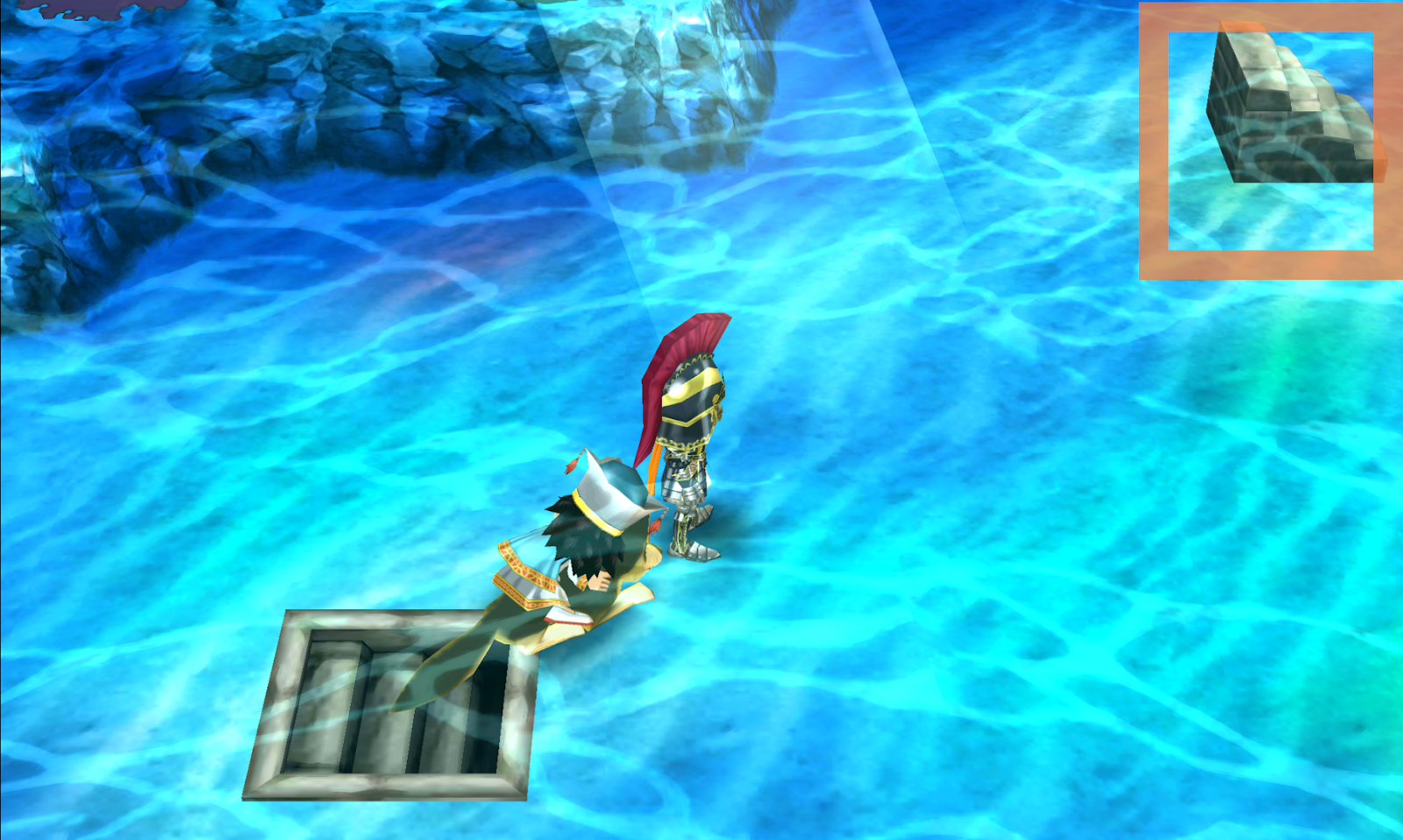 Follow this path and enter the Coral Cave again (1) | Dragon Quest VII