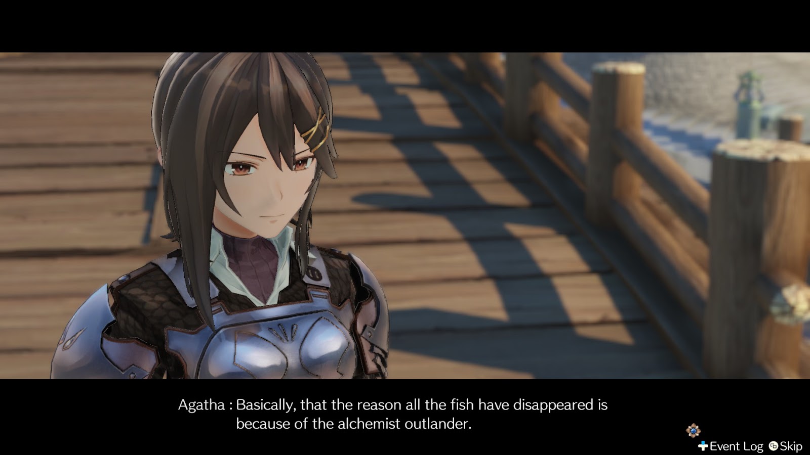 Agatha tells Ryza about the rumors | Atelier Ryza: Ever Darkness & the Secret Hideout