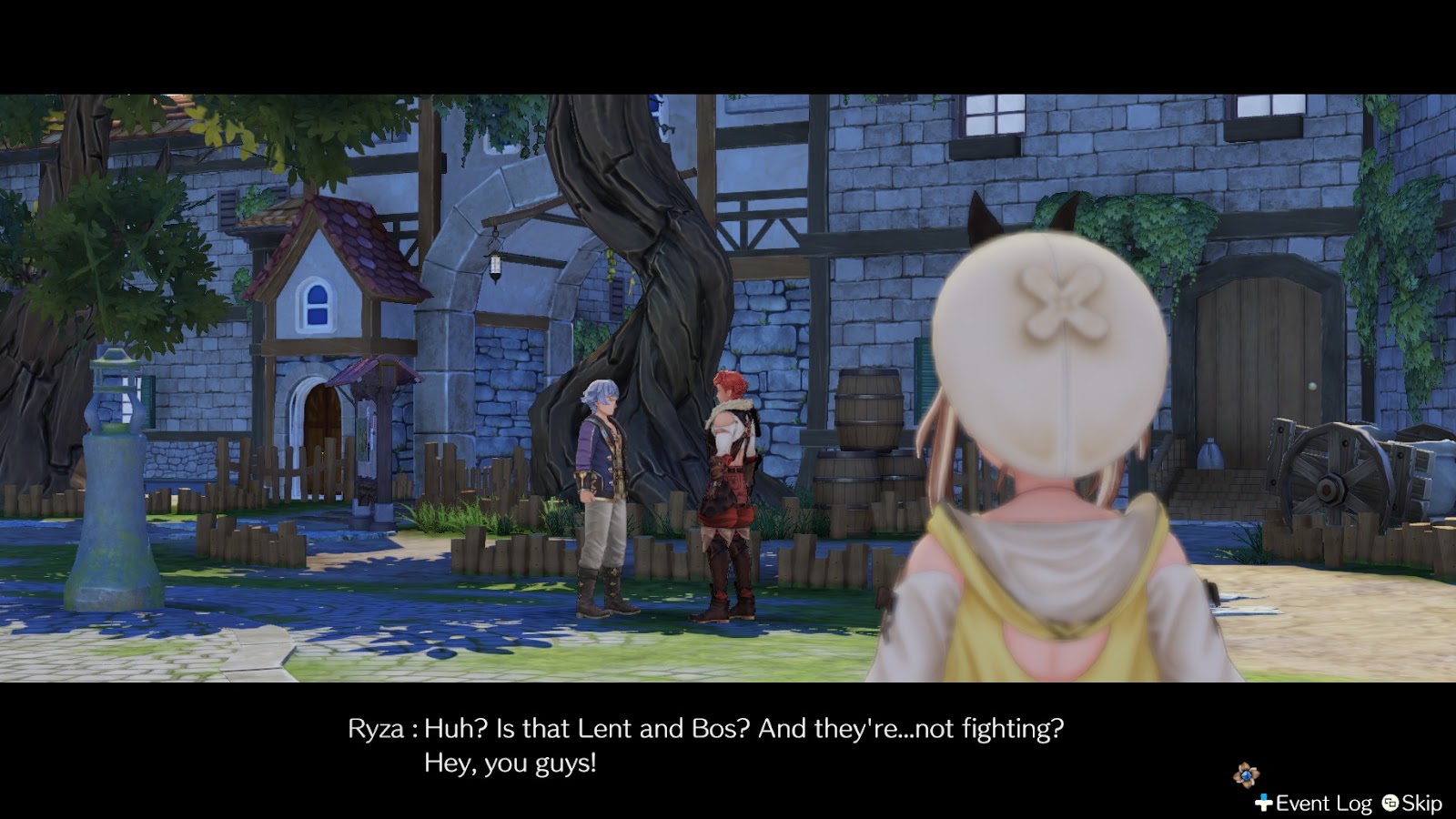 Running into Lent and Bos at the Boden District | Atelier Ryza: Ever Darkness & the Secret Hideout