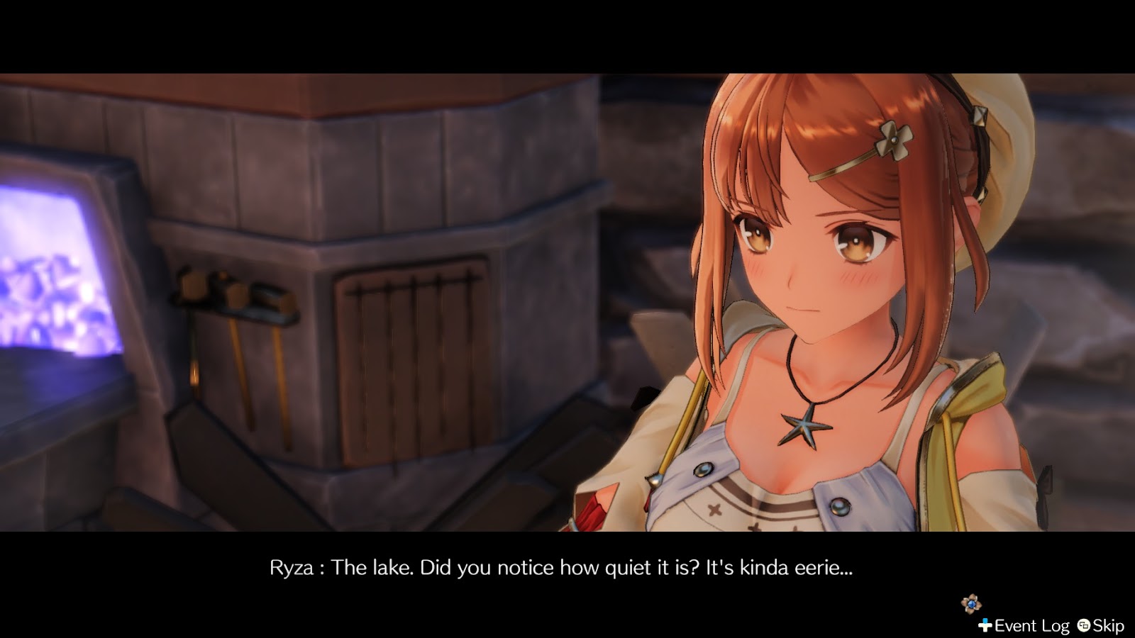 Ryza decides to investigate the lake | Atelier Ryza: Ever Darkness & the Secret Hideout