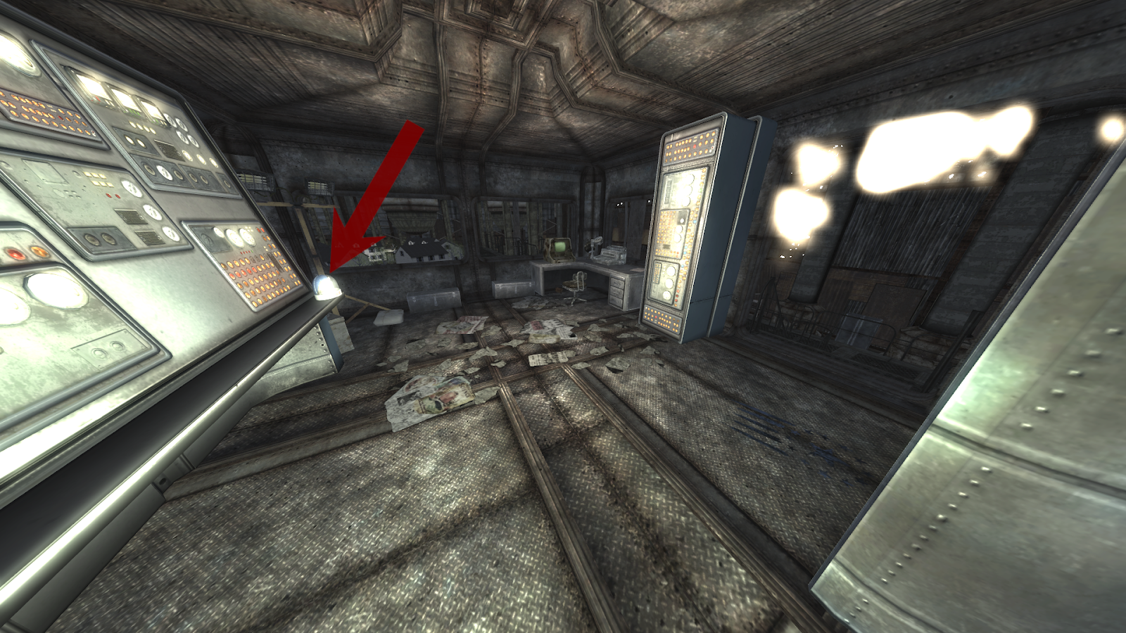 Snow globe inside the room | Fallout: New Vegas