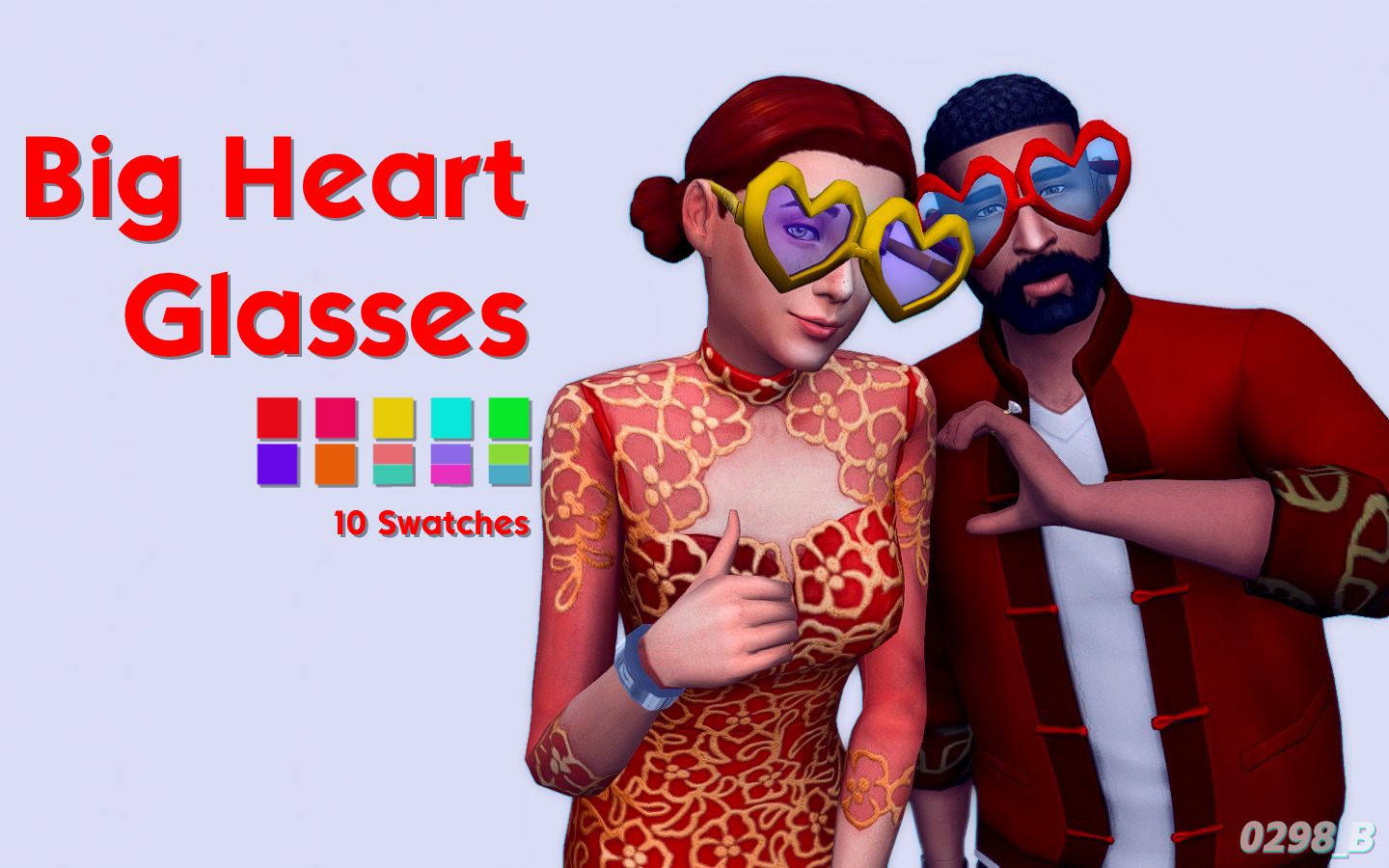 Big Heart Glasses by 0298butcher