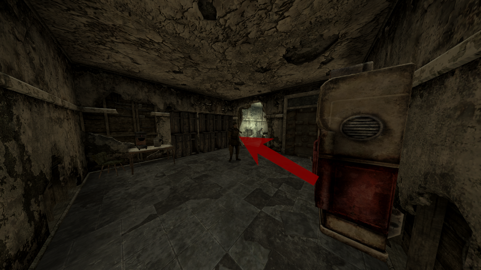 Lt. Boyd in the room | Fallout: New Vegas