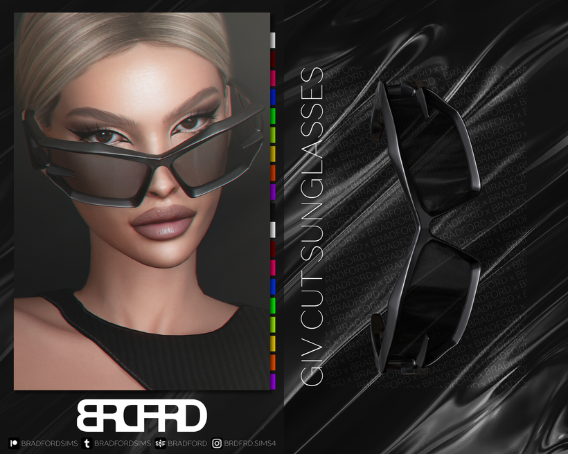 Giv Cut Sunglasses - Game Edition by BRADFORD
