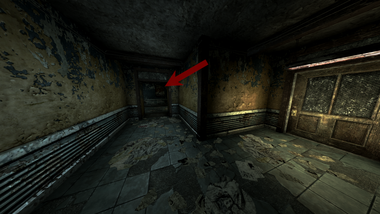 Door leading into the hallway | Fallout: New Vegas