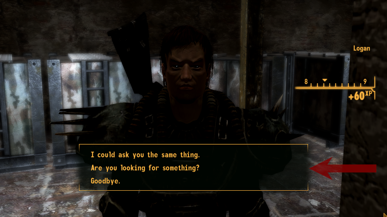 “Are you looking for something?” | Fallout: New Vegas