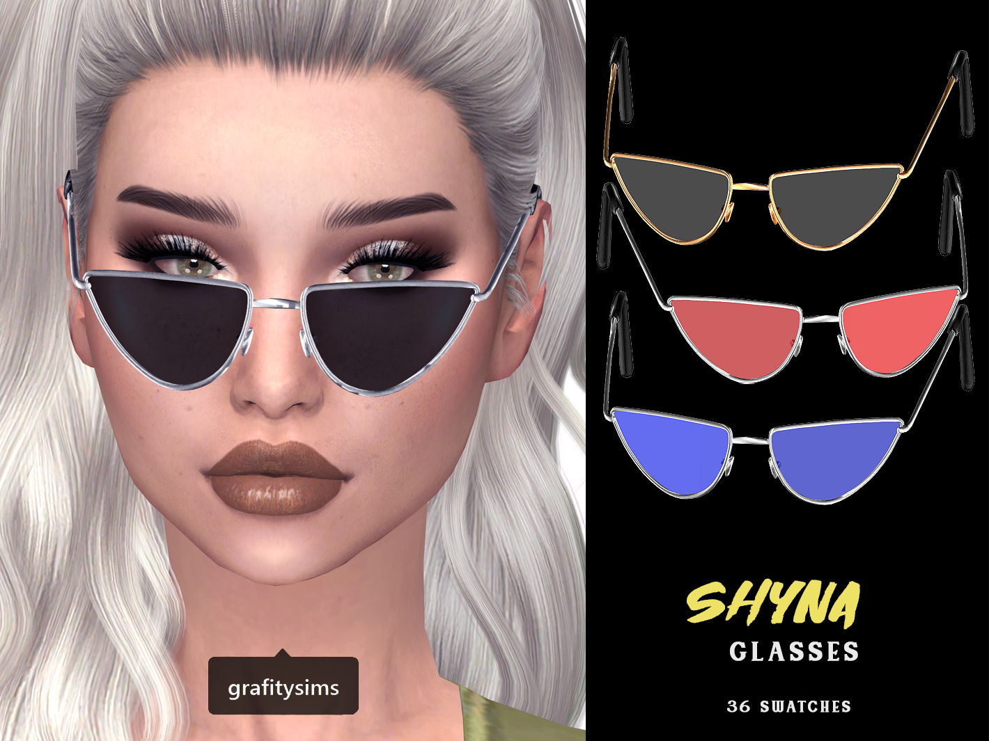 Shyna Glasses by Grafity-cc