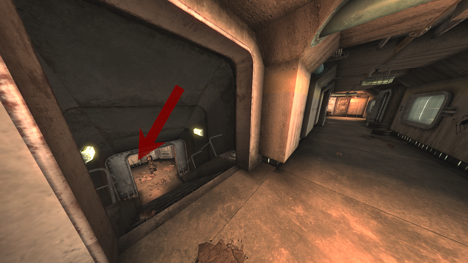 Stairway to go down | Fallout: New Vegas