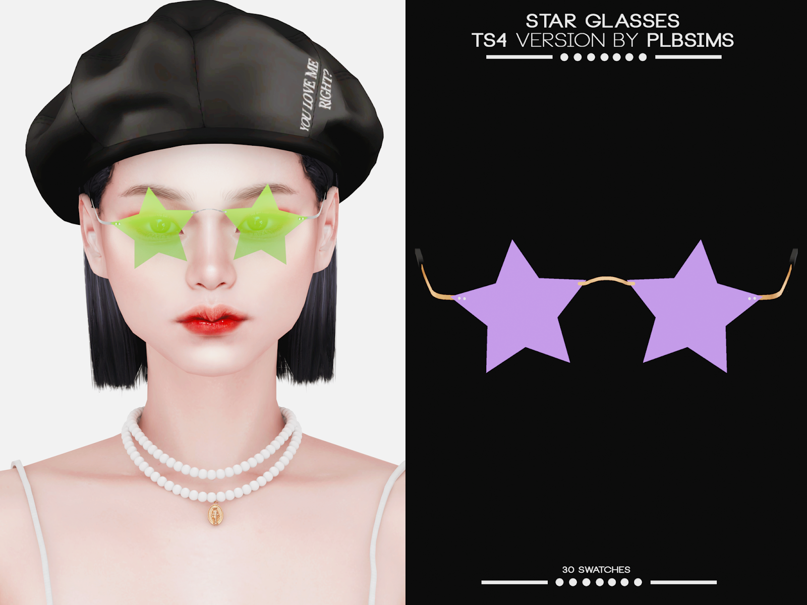 Star Glasses by Plbsims