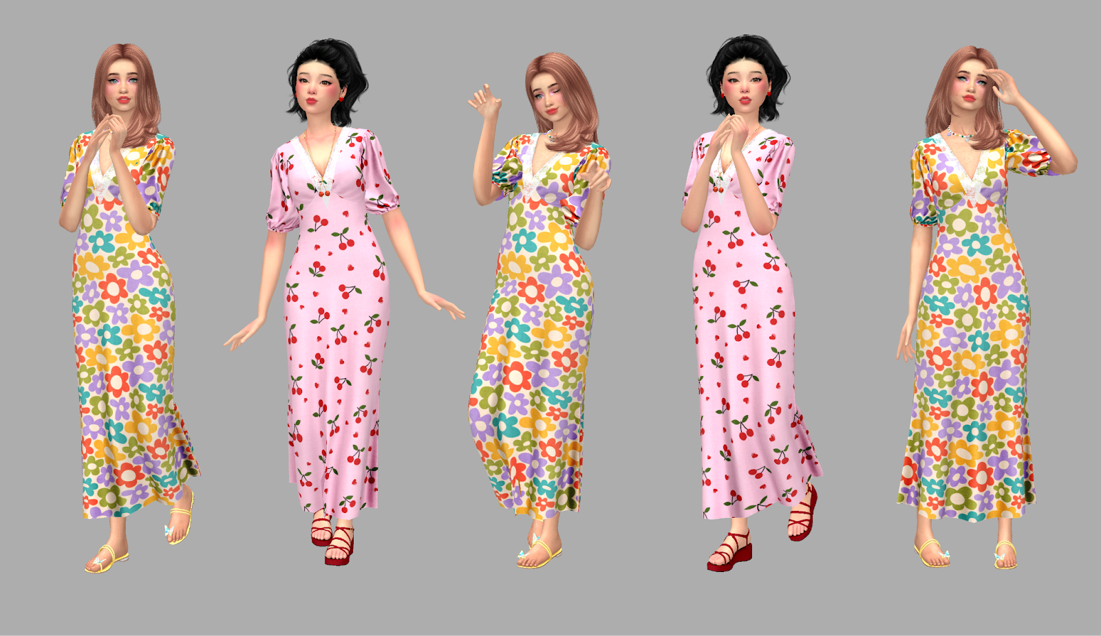 Amelie Dress by Daisy Pixels