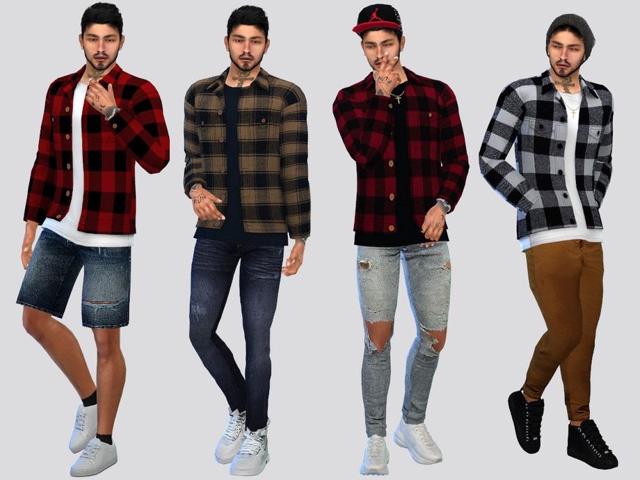 Curtis Plaid Shirt by McLayneSims