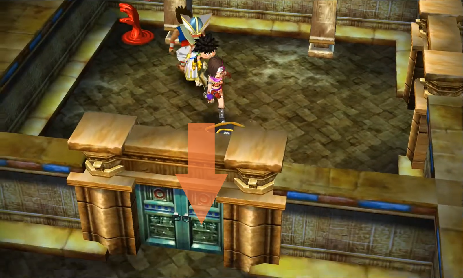 Follow these directions to reach the next floor (5) | Dragon Quest VII