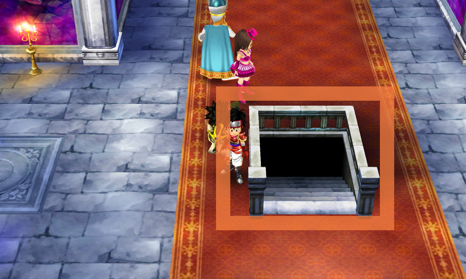 Take this door on the second floor (1) | Dragon Quest VII