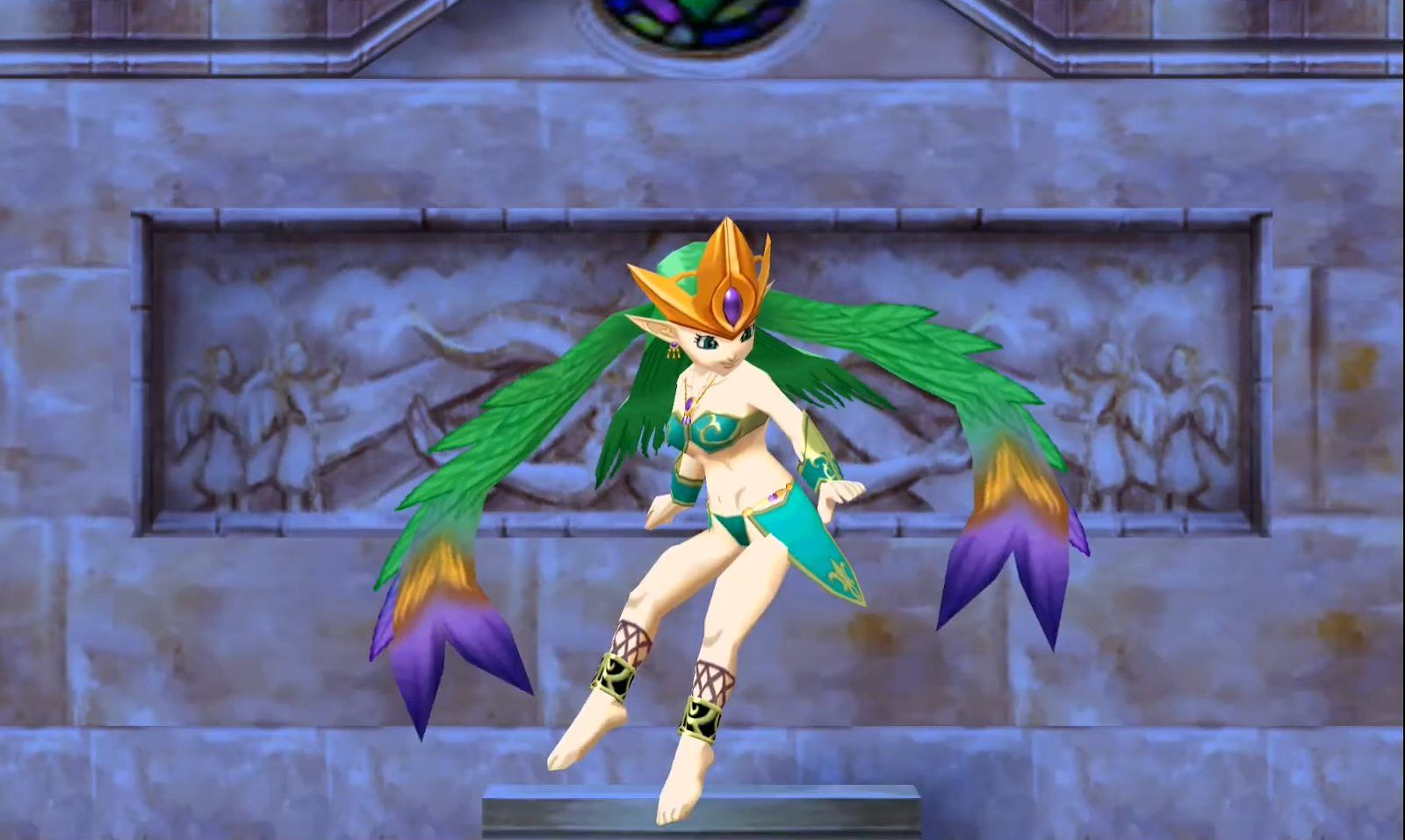 How to summon the Wind Spirit and get the Air Amulet in Dragon Quest VII