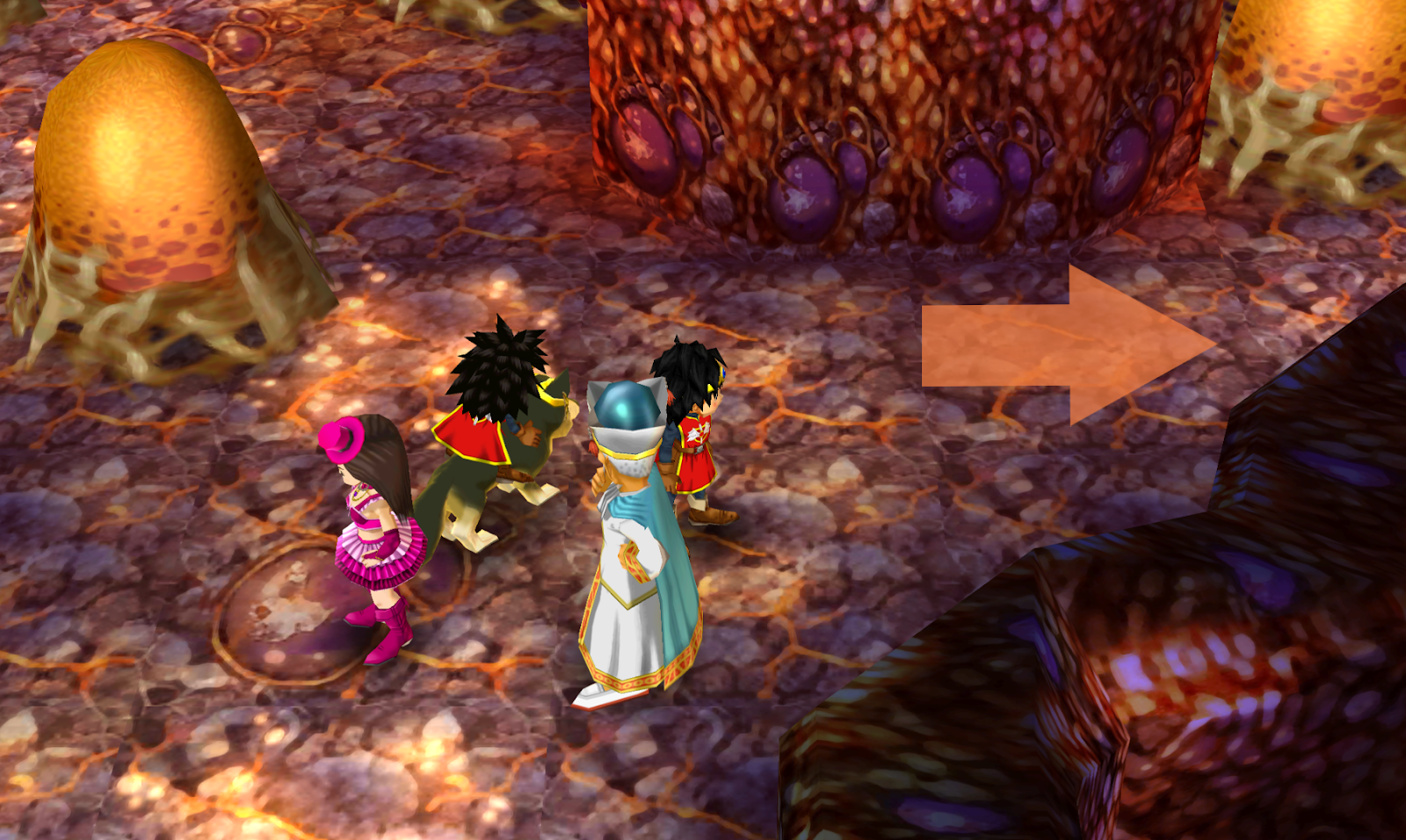 Break the eggs to get through (1) | Dragon Quest VII