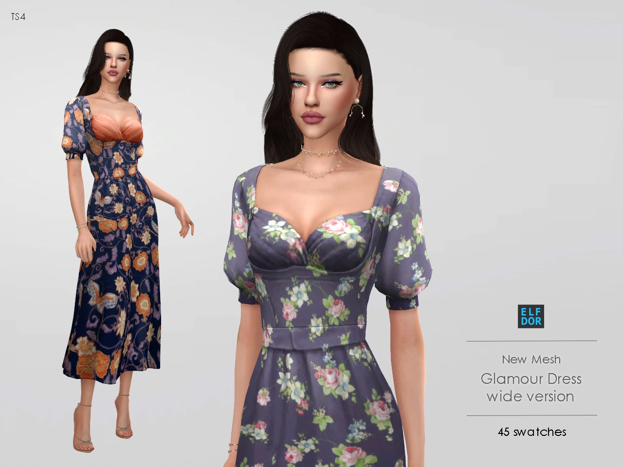 Glamour Dress Wide by elfdor
