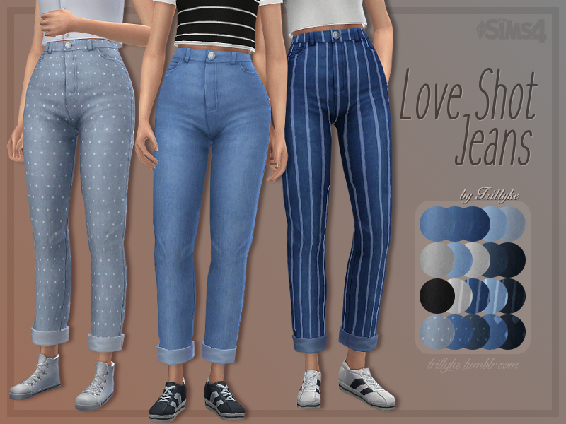 Love Shot Jeans by Trillyke