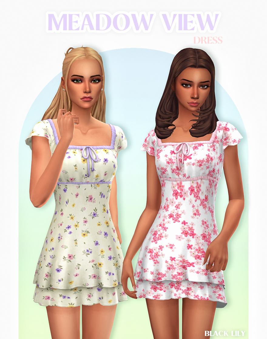 Meadow View Dress by Black Lily