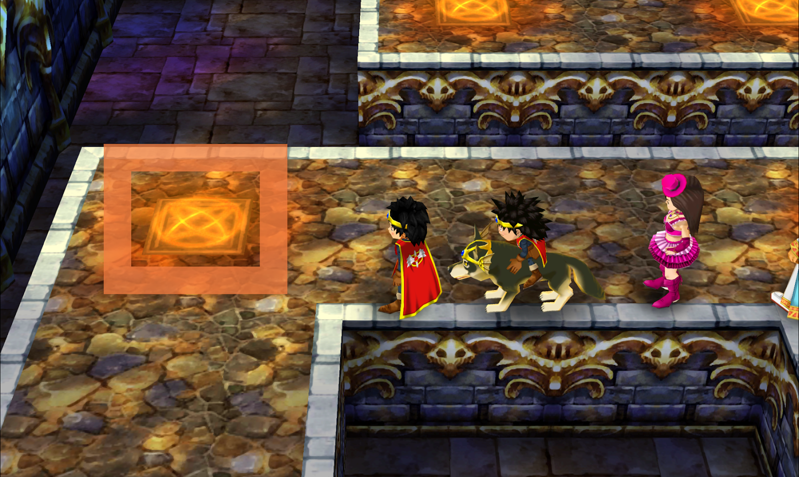 Take the portals in this order to continue (5) | Dragon Quest VII