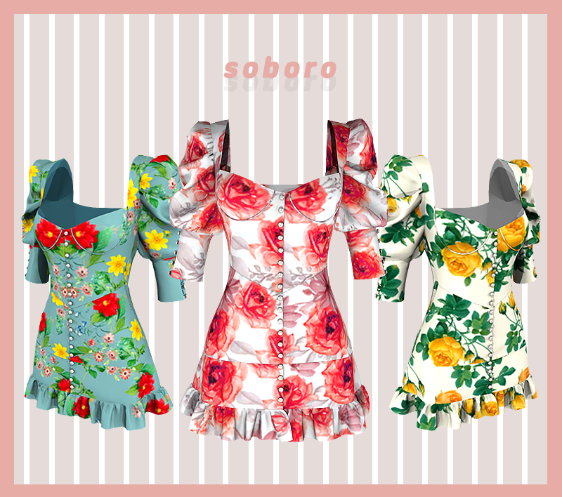 Spring Flower Dress by soboro