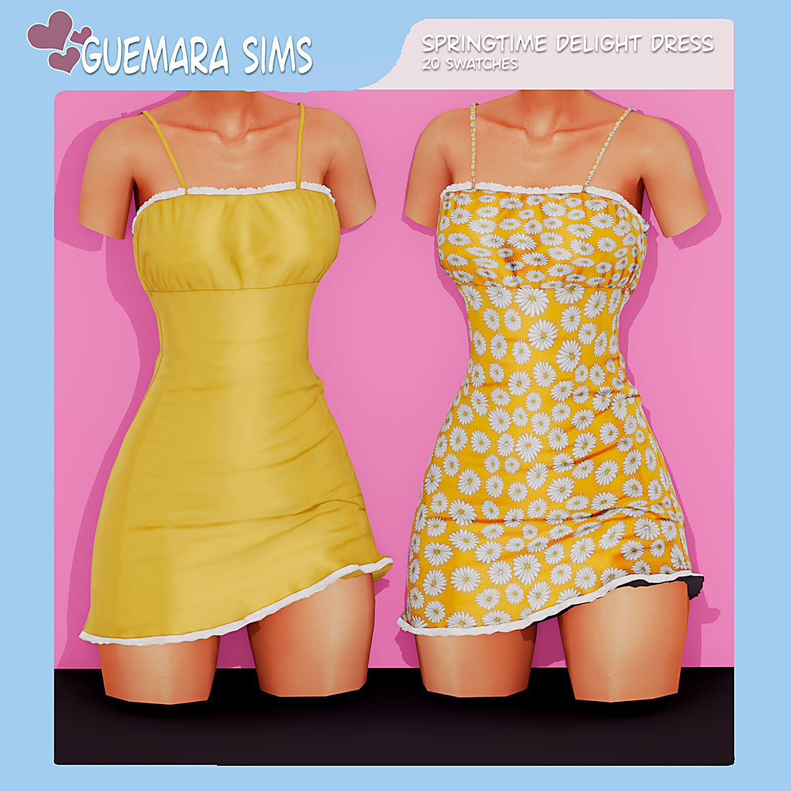 Springtime Delight Dress Set by Guemara