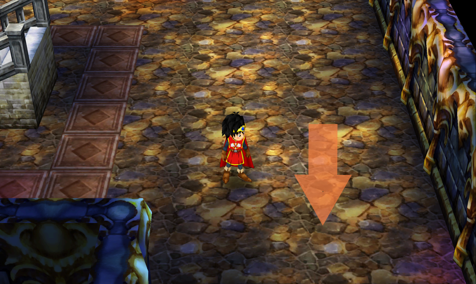 Go to these stairs (1) | Dragon Quest VII