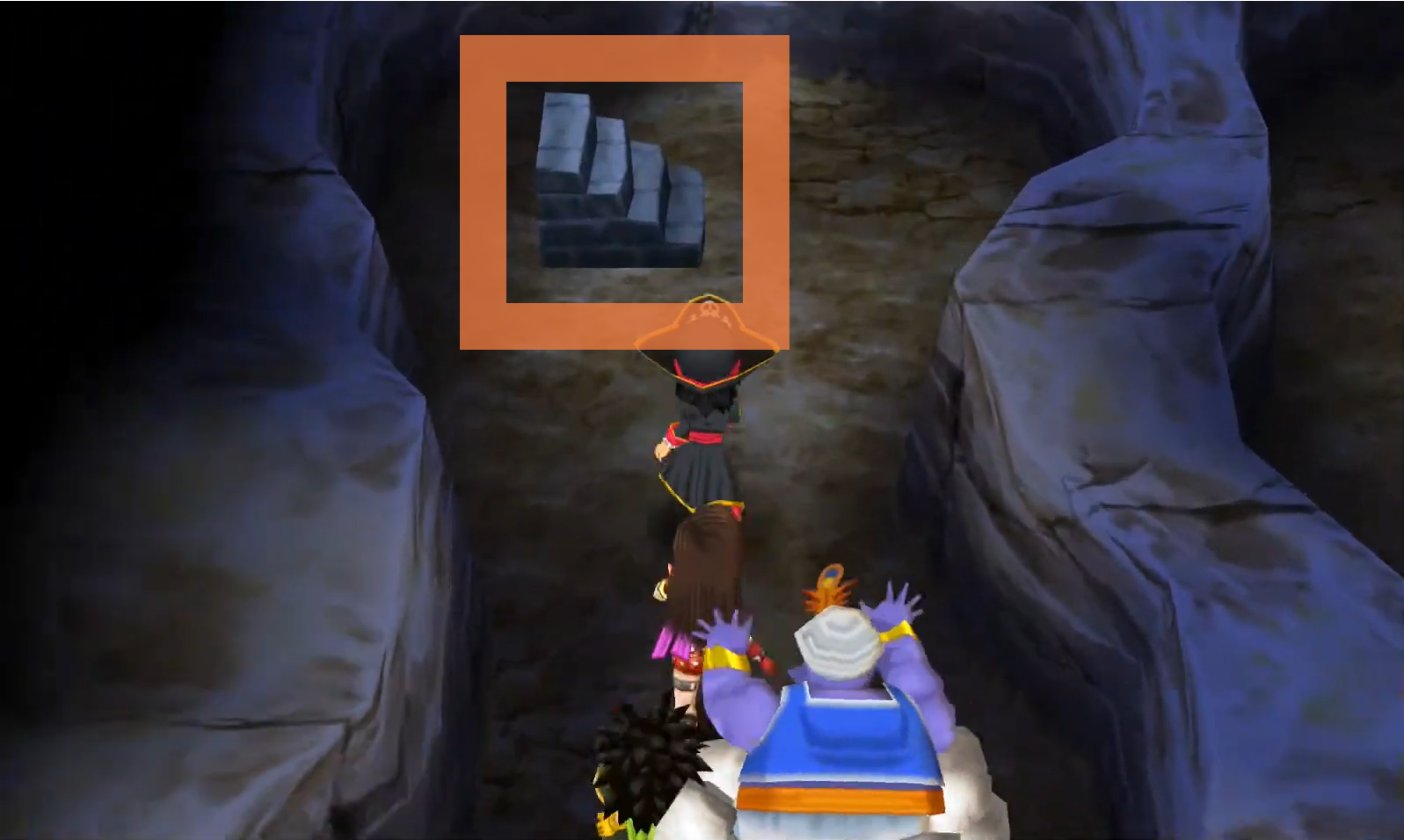 Skip the first set of stairs (2) | Dragon Quest VII