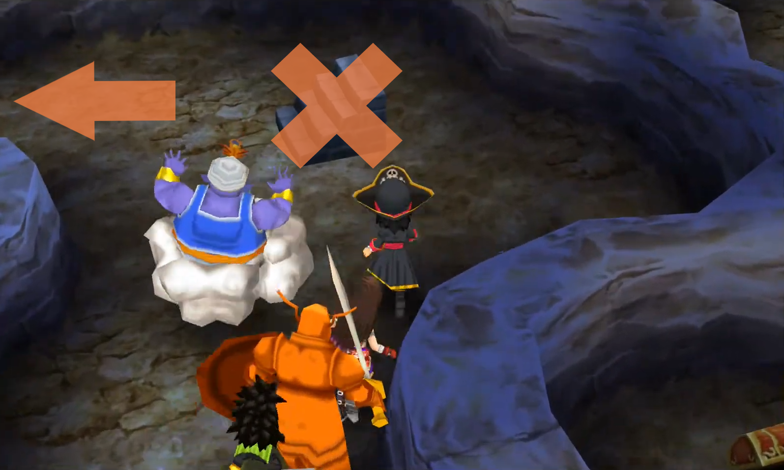 Skip the first set of stairs (1) | Dragon Quest VII