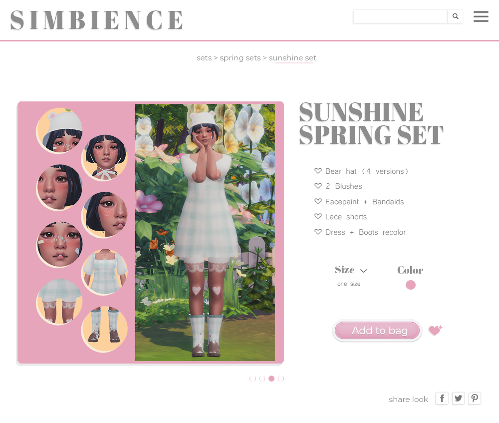 Sunshine Spring Set by simbience