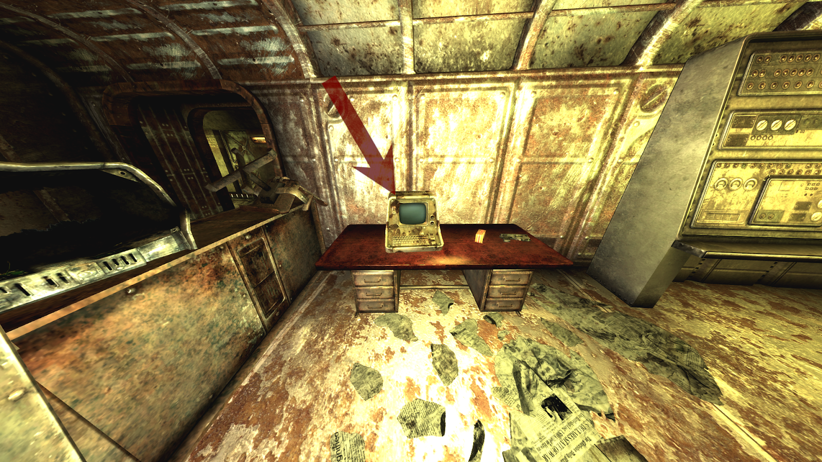 Utility room terminal | Fallout: New Vegas