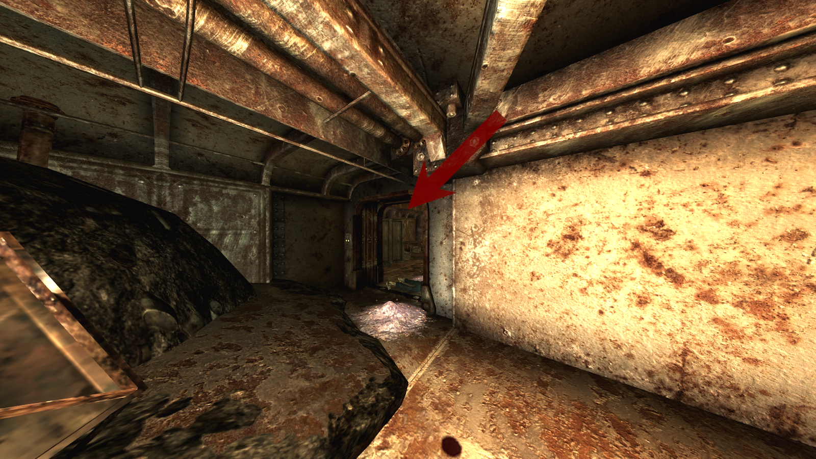 Vault 34 Armory entrance | Fallout: New Vegas