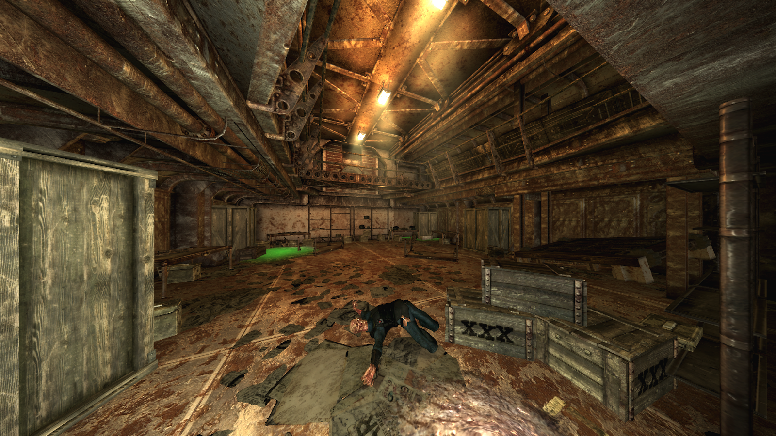 View from the armory entrance | Fallout: New Vegas