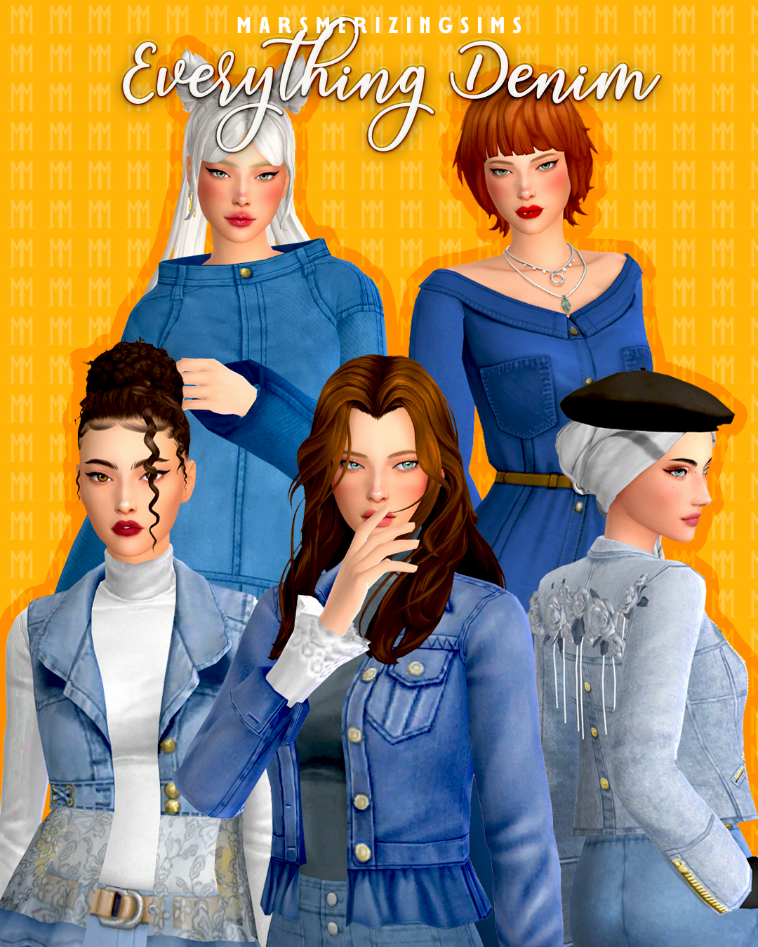 Everything Denim by marsmerizingsims