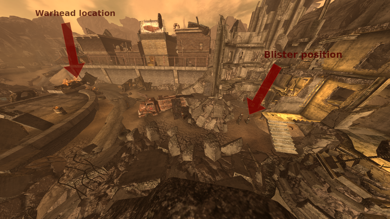Location of Blister | Fallout: New Vegas