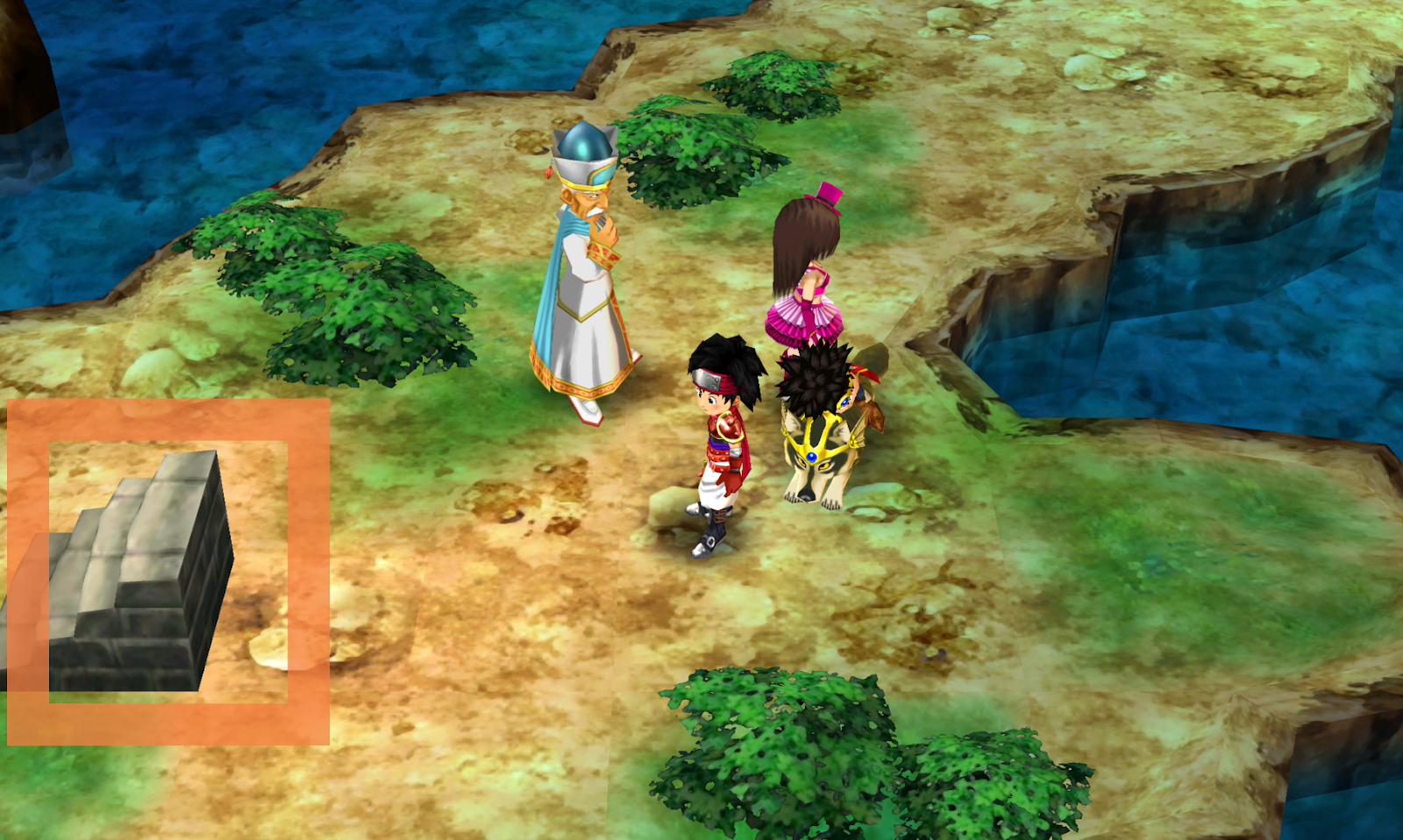 The Elemental Spirits are behind this door (1) | Dragon Quest VII