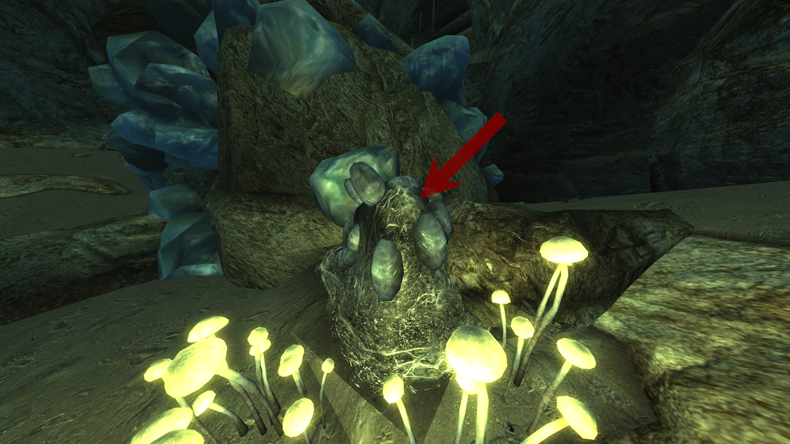 Nightstalker egg pile | Fallout: New Vegas