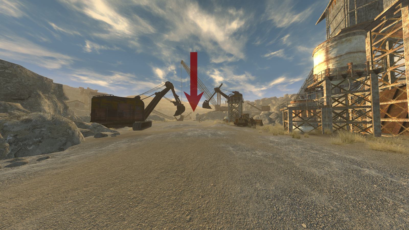 Correct way to go from the start of Quarry Junction | Fallout: New Vegas