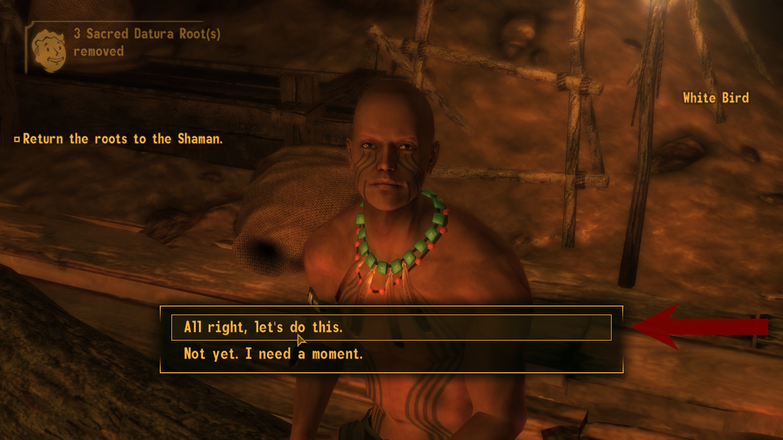 “All right, let’s do this.” | Fallout: New Vegas