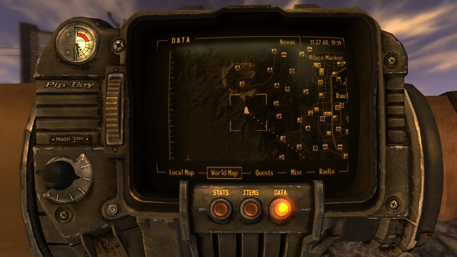 Location of the Cazador nest | Fallout: New Vegas