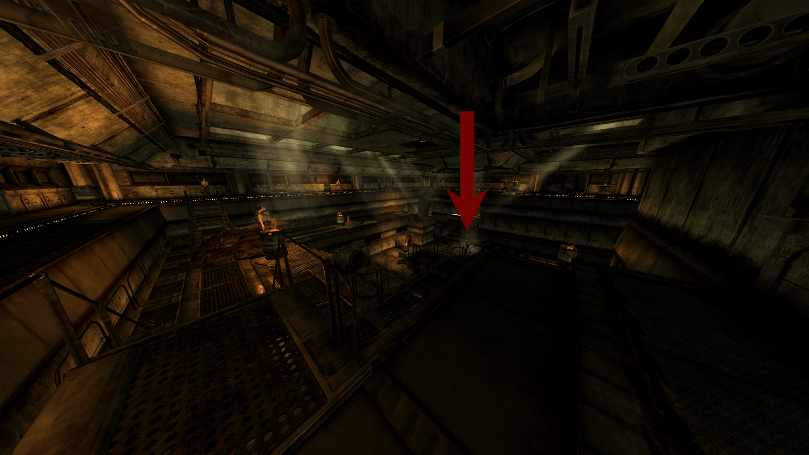 Red Lucy to the right of the door | Fallout: New Vegas