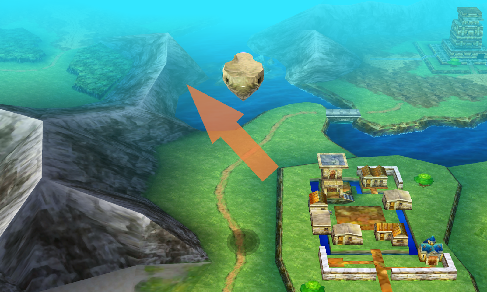 King Maximo’s Mansion is near Wetlock, to the northwest (1) | Dragon Quest VII