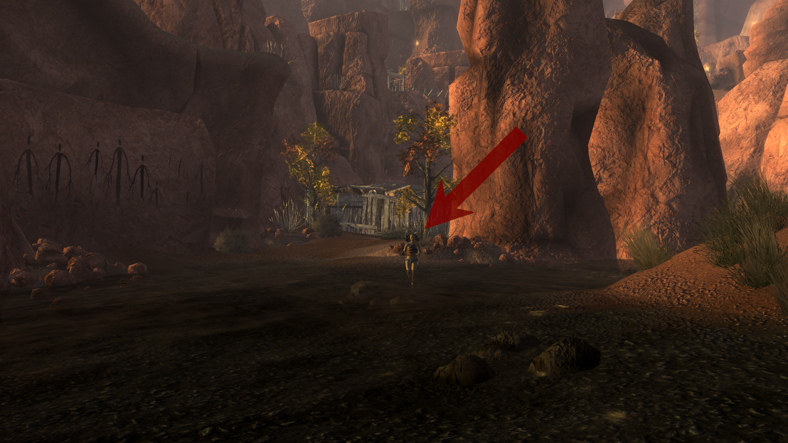 Waking Cloud approaching  the player | Fallout: New Vegas