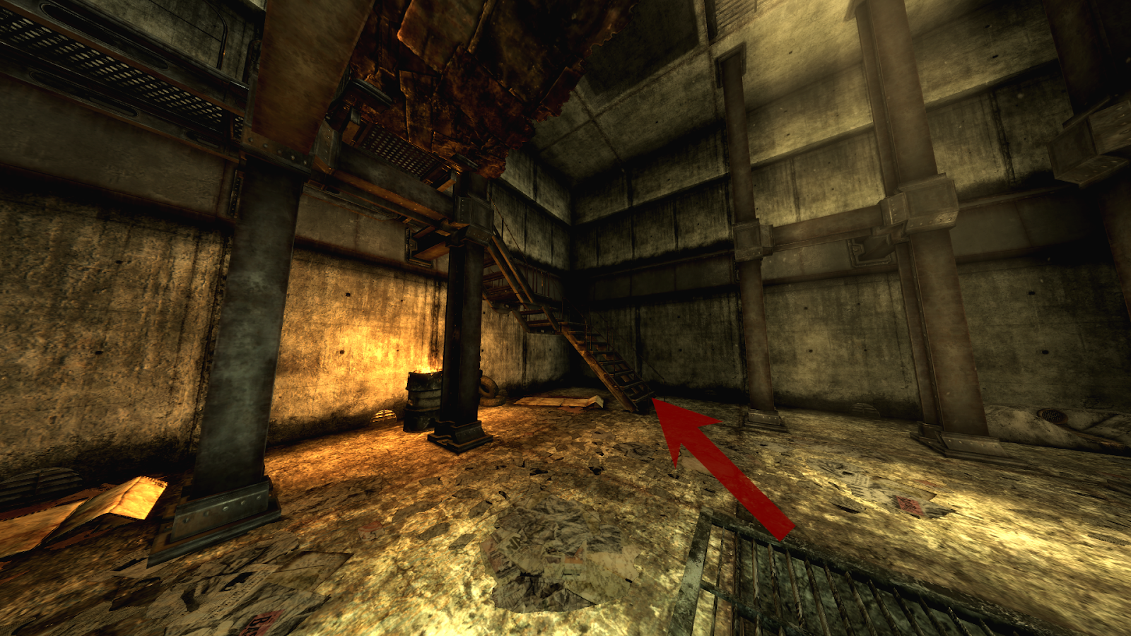 Metal staircase | Fallout: New Vegas