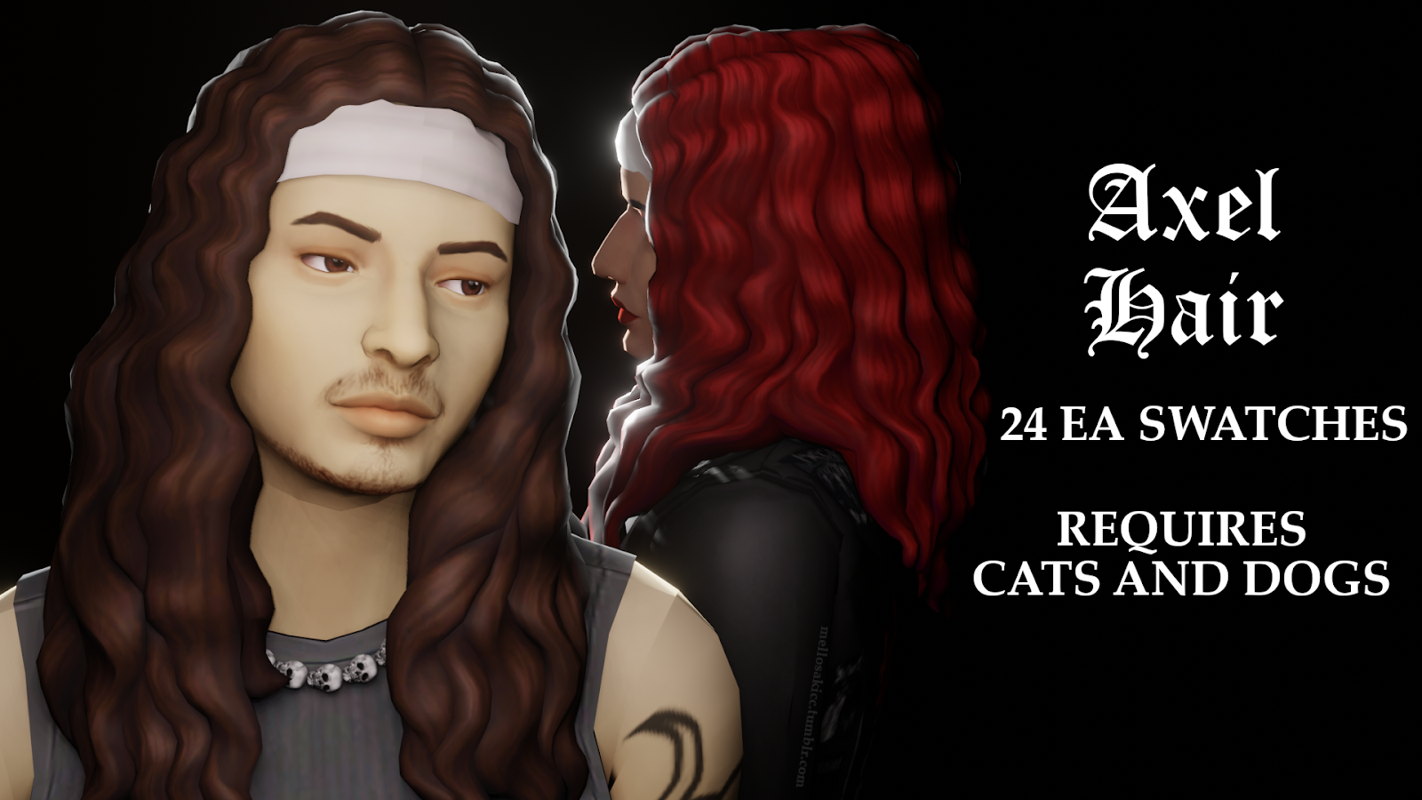 Axel Hair by mellosakicc