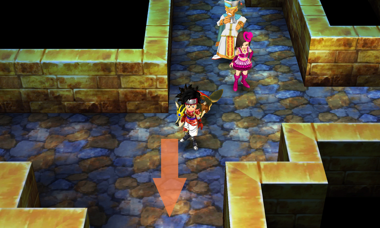 Follow these directions to get to the next floor (1) | Dragon Quest VII