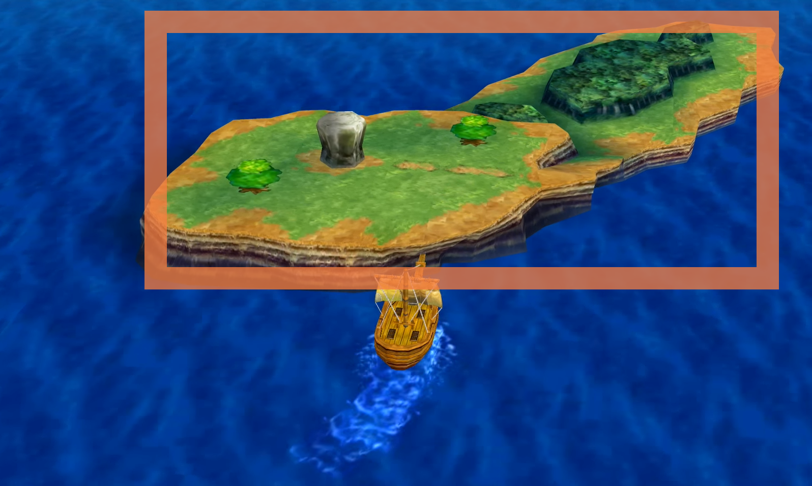 Sail south of Pilchard Bay to find this island | Dragon Quest VII