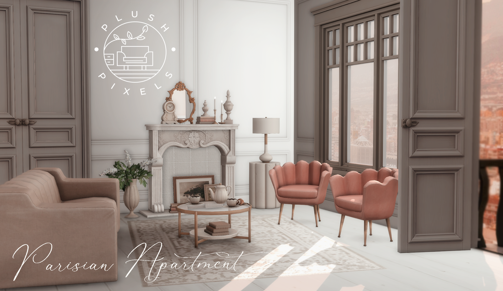 Parisian Apartment by Plush Pixels