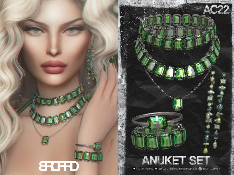 Anuket Set by BRADFORD