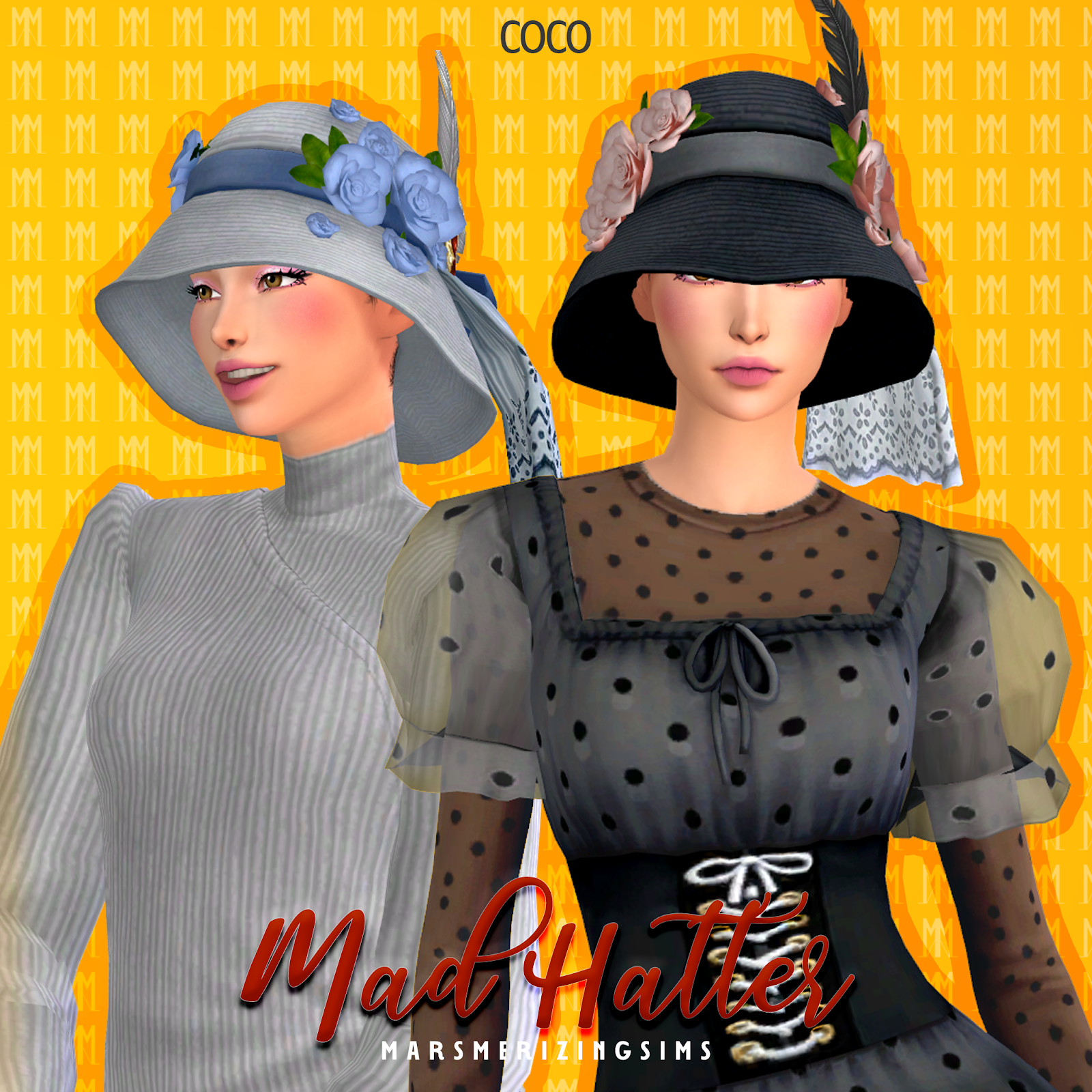 Coco Hat by marsmerizingsims